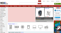 Desktop Screenshot of ncix.com